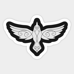 Celtic Bird Sticker